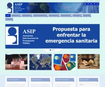 Asip.org.ar(Asociación Internacional de Presupuesto Publico) Screenshot