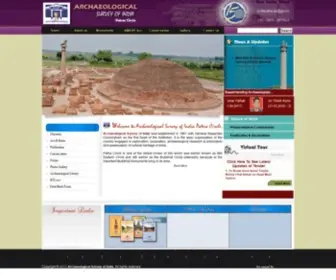 Asipatnacircle.gov.in(Archaeological Survey of India) Screenshot