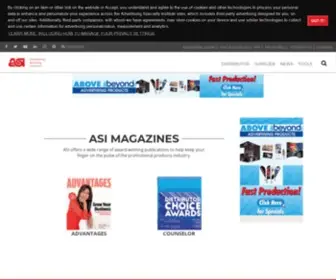 Asipublications.com(Promotional Products Magazines) Screenshot