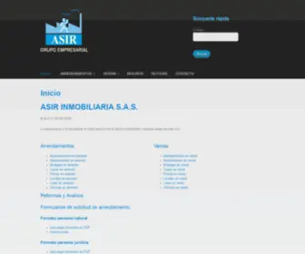 Asir.com.co(Bienvenido/a) Screenshot