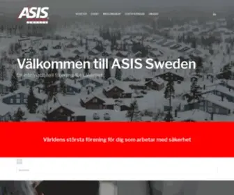 Asis.se(ASIS International Sweden) Screenshot