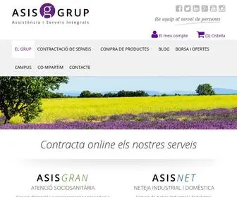 Asisgrup.cat(El grup) Screenshot