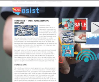 Asist.dk(Salg, marketing og reklame) Screenshot