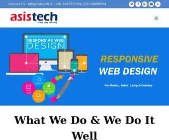 Asistech.in(Asistech Website Solutions) Screenshot