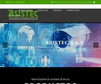 Asistecsas.com(Circuitos Cerrados de Television Medellin) Screenshot