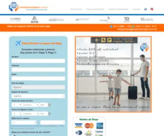 Asistenciaviajero.com.ar(Cotizar online Asistencia al Viajero seguro medico de viaje internacional) Screenshot