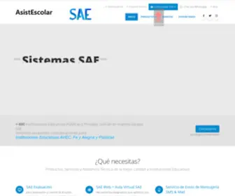 Asistescolar.com(Asistescolar) Screenshot