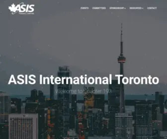 Asistoronto.org(Toronto Chapter 193) Screenshot