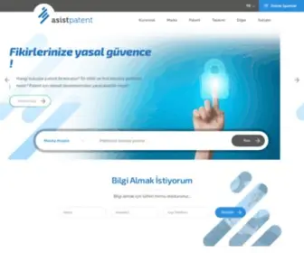 Asistpatent.com.tr(Asist Patent) Screenshot