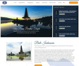 Asitabali.org(ASITA Bali) Screenshot