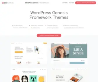 Asithemes.com(Genesis Child Themes para WordPress) Screenshot