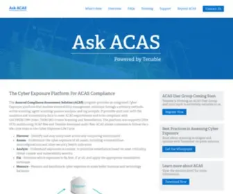 ASK-Acas.info(Tenable®) Screenshot