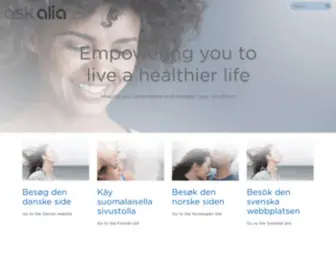 ASK-Alia.com(Ask Alia) Screenshot