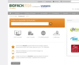 ASK-Biofach.de(Aussteller und Produkte BIOFACH) Screenshot