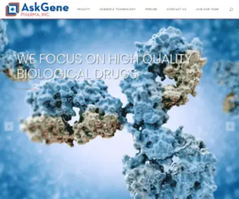 ASK-Gene.com(Pharma, Inc) Screenshot
