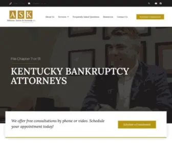 ASK-Law.com(Kentucky Bankruptcy Attorneys) Screenshot