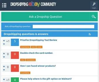 ASK4Drop.com(Ebay Dropshipping Forum) Screenshot
