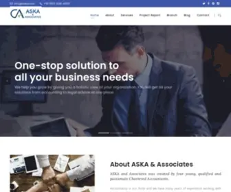 Askaca.in(ASKA & Associates) Screenshot