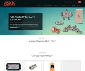 Askacom.com(ASKA COMMUNICATION CORP) Screenshot