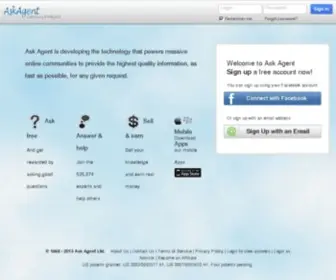 Askagent.com(Ask Agent) Screenshot