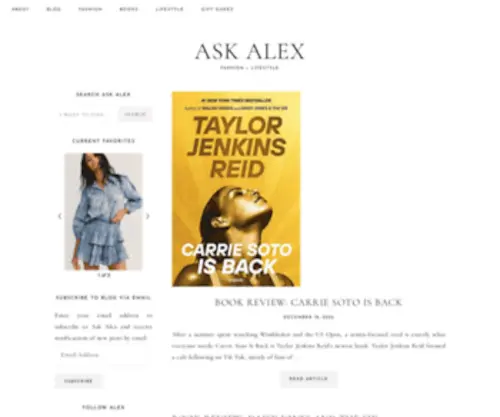 Askalexblog.com(Ask Alex) Screenshot