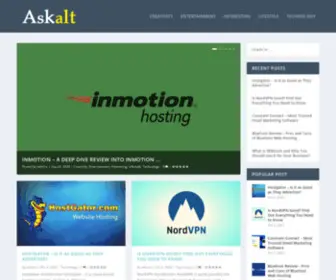 Askalt.com(The Technology Blog) Screenshot