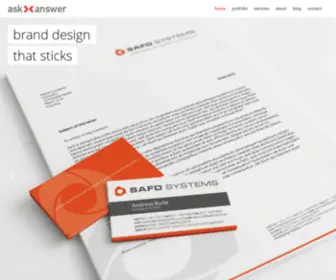 Askanswermedia.com(Brand design cape town) Screenshot