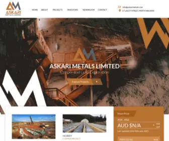 Askarimetals.com(Askarimetals) Screenshot