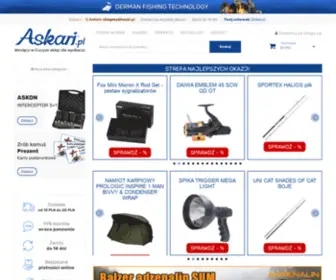 Askari.pl(Fishing Tackle & Outdoor Clothing at low prices) Screenshot