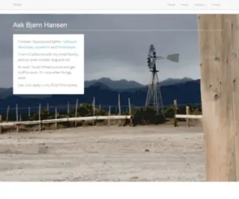 Askask.com(Ask Bjørn Hansen) Screenshot