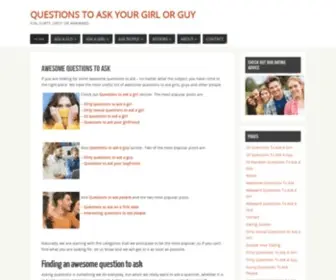 Askawesomequestions.com(Askawesomequestions) Screenshot