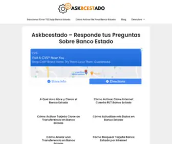 Askbcestado.com(Encuentra tus Respuestas Sobre Banco Estado) Screenshot