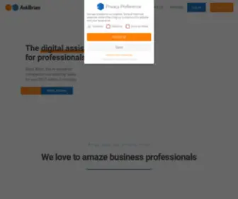 Askbrian.ai(AI-Powered Digital Assistant for Business Professionals) Screenshot