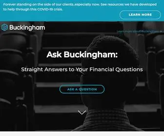 Askbuckingham.com(Ask Buckingham from Buckingham Wealth Partners) Screenshot