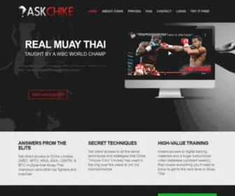 Askchike.com(Muay Thai Training Videos) Screenshot