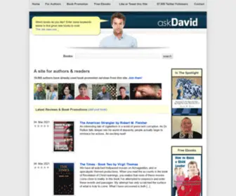 Askdavid.com(Book Reviews & Book Promotion) Screenshot