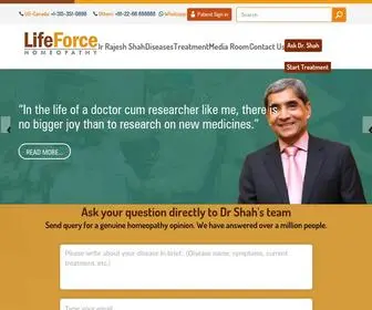 Askdrshah.com(World-class Homeopathy Clinics by Dr Rajesh Shah for Expert, Research-based Homeopathic Treatment in Mumbai, Bangalore, Pune, India) Screenshot