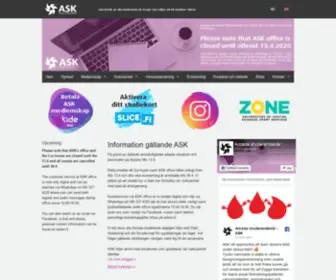 Asken.fi(Arcada studerandekår) Screenshot