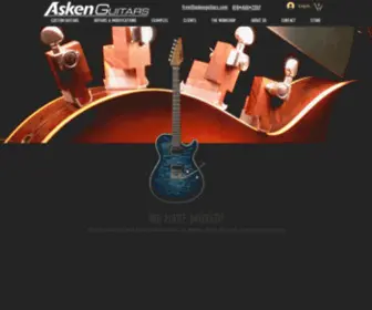 Askenguitars.com(Asken Guitars) Screenshot