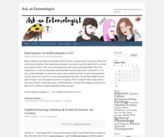 Askentomologists.com(We have the answers) Screenshot