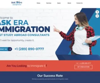 Askeraimmigration.com(Ask Era Immigration) Screenshot
