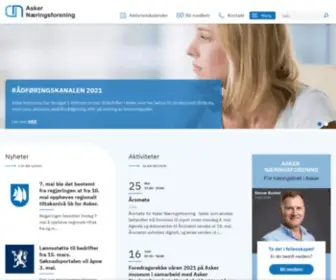 Askern.no(Næringsforening) Screenshot