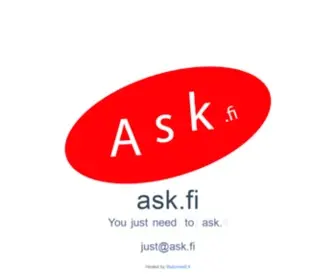ASK.fi(Ask) Screenshot