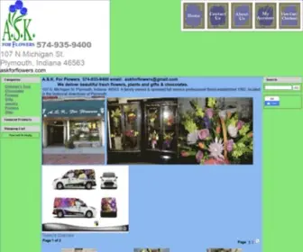 Askforflowers.com(Full service florist) Screenshot