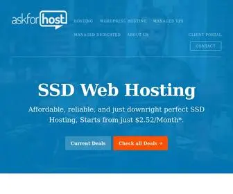 Askforhost.com(Affordable Web Hosting) Screenshot