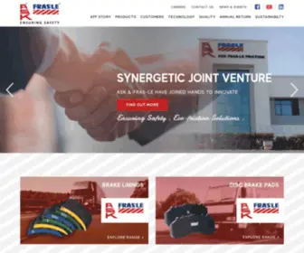 Askfras-LE.com(Brake Linings & Brake Pads manufacture for Commercial Vehicles Brake Linings & Brake Pads manufacture for Commercial Vehicles) Screenshot