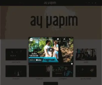Askimemnu.tv(Ay Yapım Resmi Web Sayfası) Screenshot