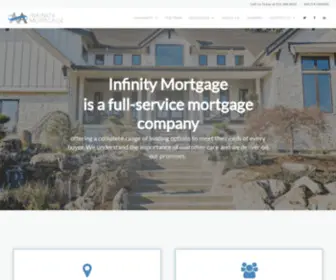 Askinfinity.com(Infinity Mortgage Holdings) Screenshot