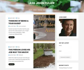 Askjohnfuller.com(Blogging My Passion) Screenshot