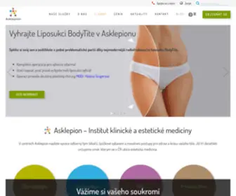 Asklepion.cz(Asklepion) Screenshot